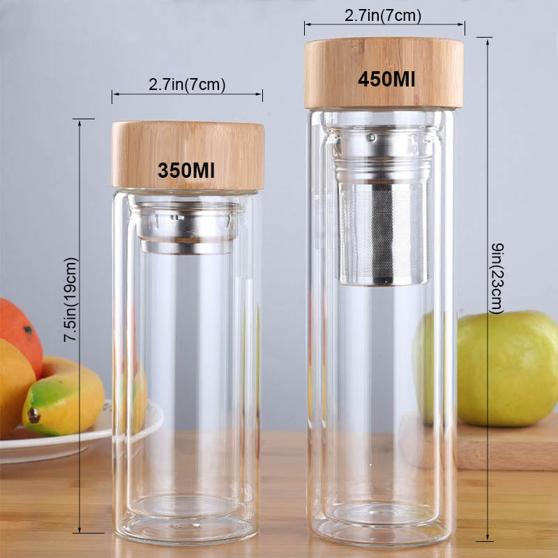 Infuser Glass Tea Bottle