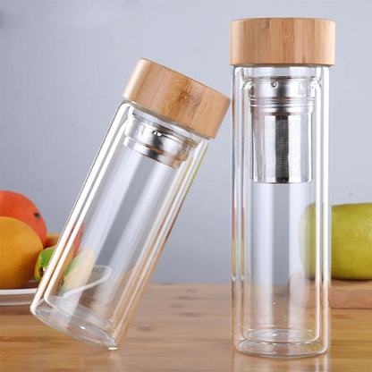 Infuser Glass Tea Bottle