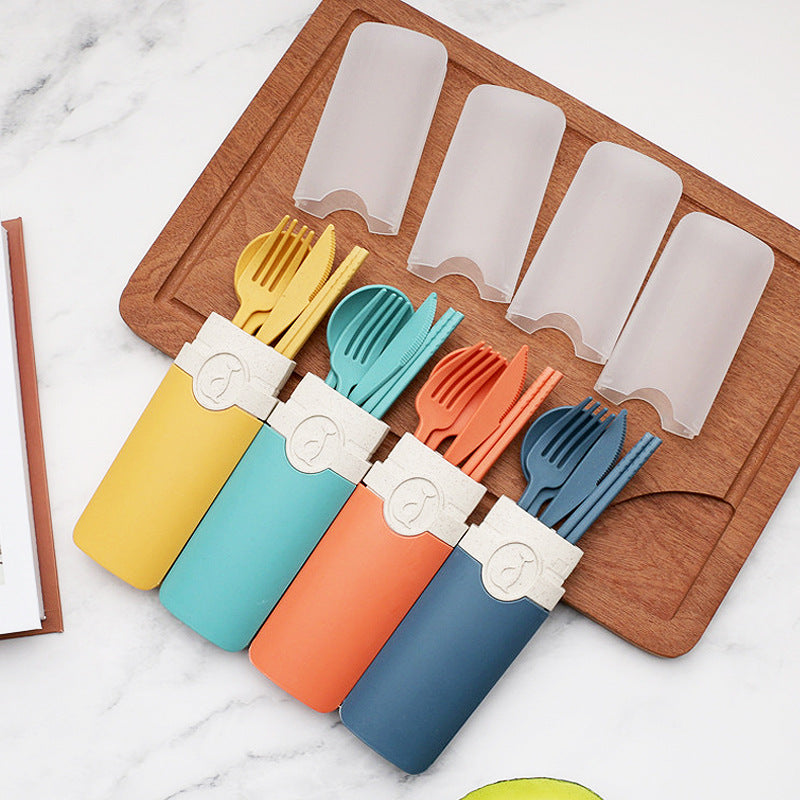 Straw Tableware Kit