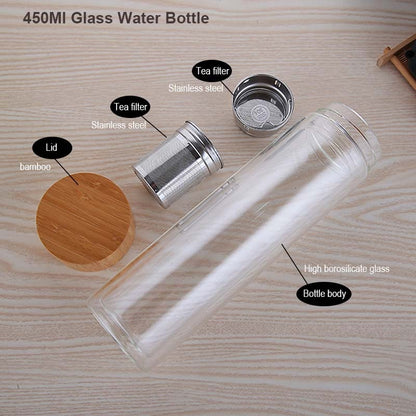 Infuser Glass Tea Bottle