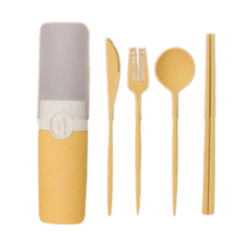 Straw Tableware Kit